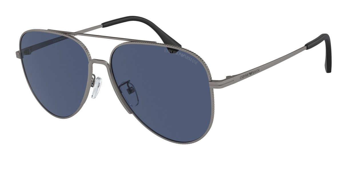 0EA2149D - Emporio Armani - (Matte Gunmetal) Dark Blue - 60 - 15 - 145 MM - Ardor Eyewear 8056597964388