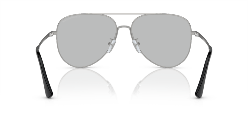 0EA2149D - Emporio Armani - (Matte Silver) Light Grey - 60 - 15 - 145 MM - Ardor Eyewear 8056597964395