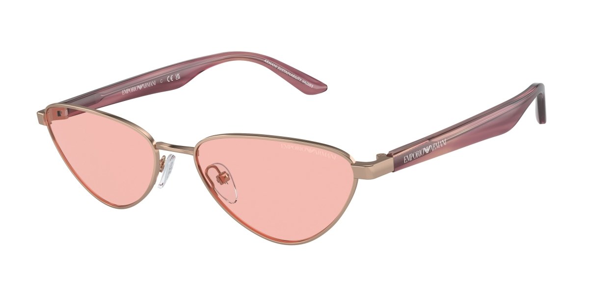 0EA2153 - Emporio Armani - (Shiny Rose Gold) Light Pink - 56 - 17 - 140 MM - Ardor Eyewear 8056262039113