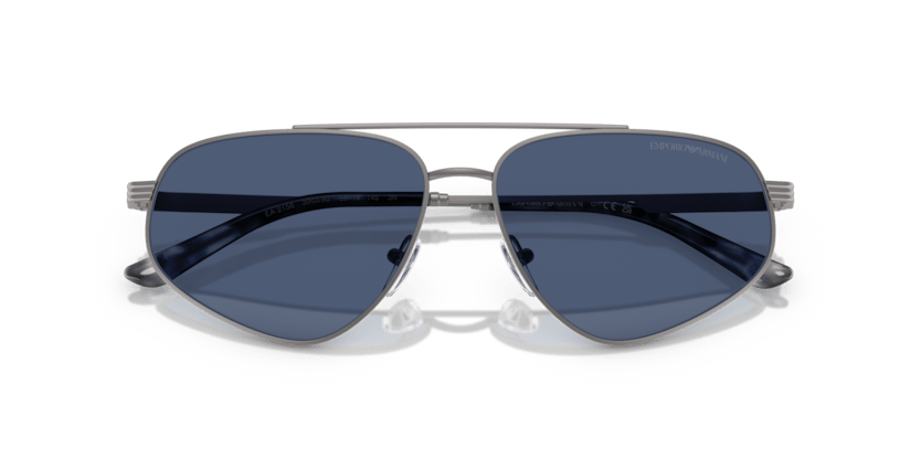 0EA2156 - Emporio Armani - (Matte Gunmetal) Dark Blue - 59 - 14 - 145 MM - Ardor Eyewear 8056262241820