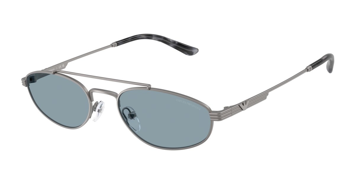 0EA2157 - Emporio Armani - (Matte Gunmetal) Azure - 54 - 20 - 145 MM - Ardor Eyewear 8056262241158