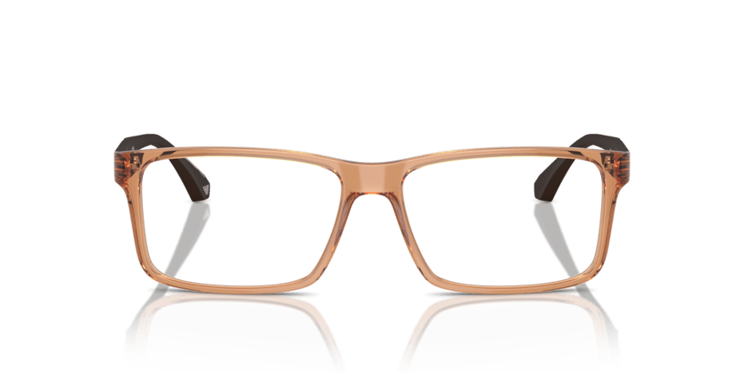 0EA3038 - Emporio Armani - Brown - (Shiny Transparent Brown 5044) - 54 - 16 - 140 MM - Ardor Eyewear 8056262082553