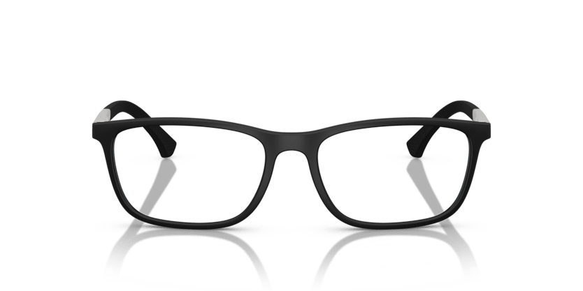 0EA3069 - Emporio Armani - Black - (Rubber Black 5063) - 55 - 17 - 140 MM - Ardor Eyewear 8053672467987