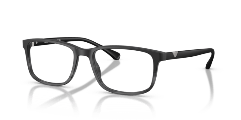 Matte Black & Striped Grey - 0EA3098 8053672864601