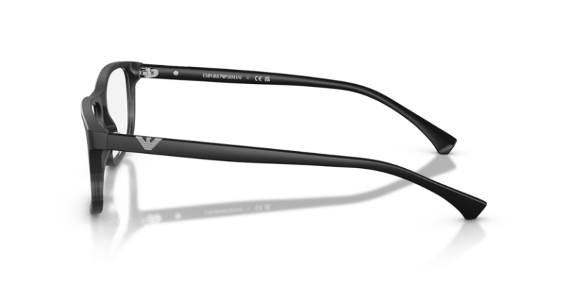 Matte Black & Striped Grey - 0EA3098 8053672864601