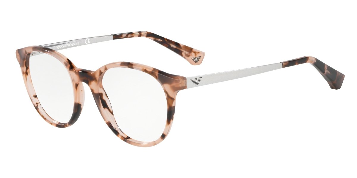 0EA3154 - Emporio Armani - Pink - (Shiny Pink Havana 5766) - 49 - 20 - 140 MM - Ardor Eyewear 8056597024686