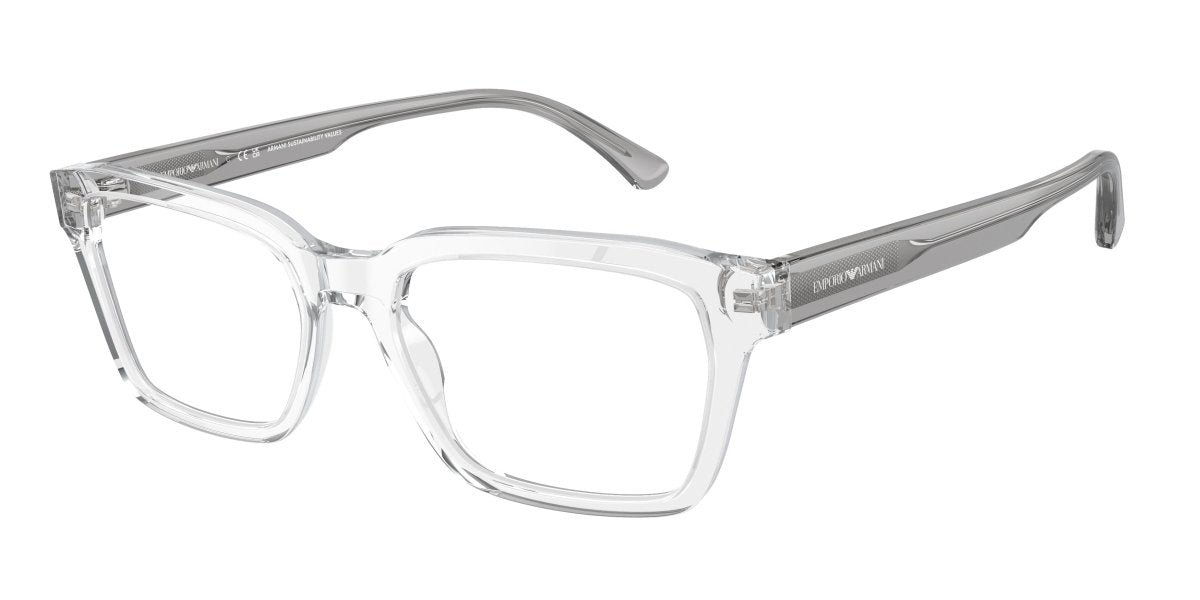 0EA3192 - Emporio Armani - Transparent - (Shiny Crystal 5883) - 55 - 18 - 145 MM - Ardor Eyewear 8056597975841