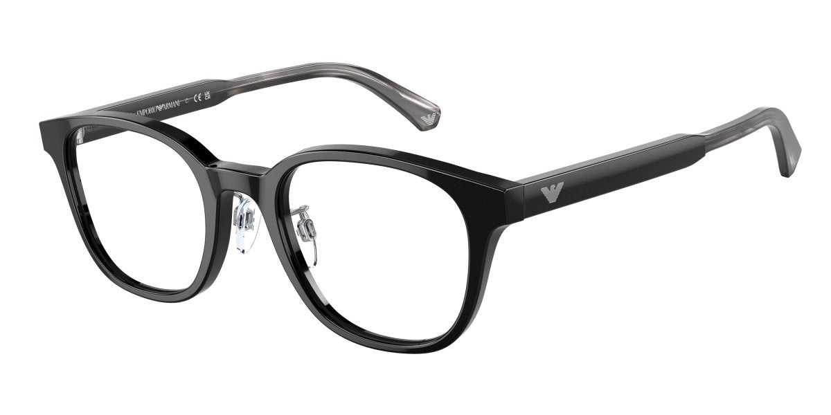 0EA3216D - Emporio Armani - Black - (Black 5017) - 49 - 21 - 145 MM - Ardor Eyewear 8056597783712