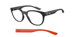 0EA3224 - Emporio Armani - Black - (Matte Black 5001) - 52 - 19 - 145 MM - Ardor Eyewear 8056597820103