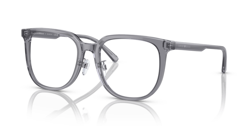 0EA3226D - Emporio Armani - Grey - (Shiny Transparent Grey 5029) - 54 - 19 - 145 MM - Ardor Eyewear 8056597835824