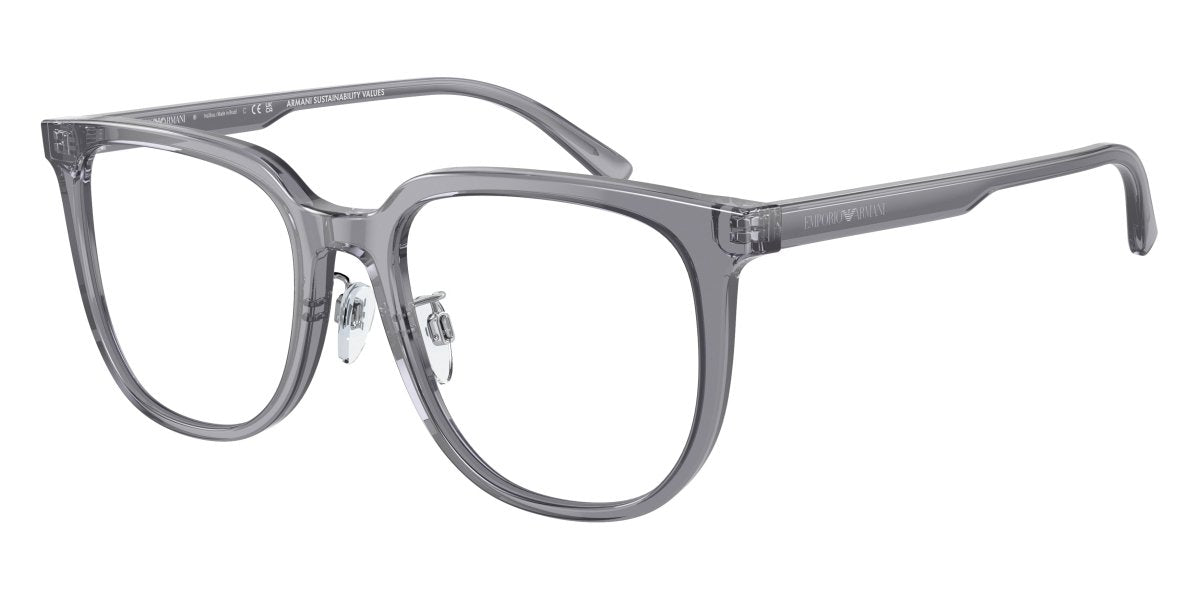 0EA3226D - Emporio Armani - Grey - (Shiny Transparent Grey 5029) - 54 - 19 - 145 MM - Ardor Eyewear 8056597835824