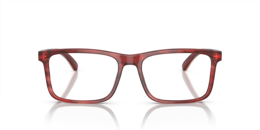 0EA3227 - Emporio Armani - Red - (Shiny Bordeaux/Top Smoke 6053) - 56 - 17 - 145 MM - Ardor Eyewear 8056597946957