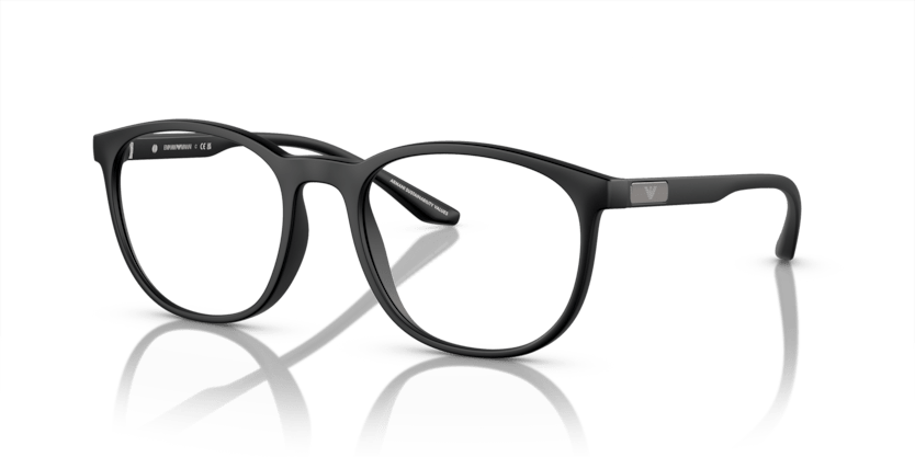 0EA3229 - Emporio Armani - Black - (Matte Black 5001) - 51 - 19 - 145 MM - Ardor Eyewear 8056597944380