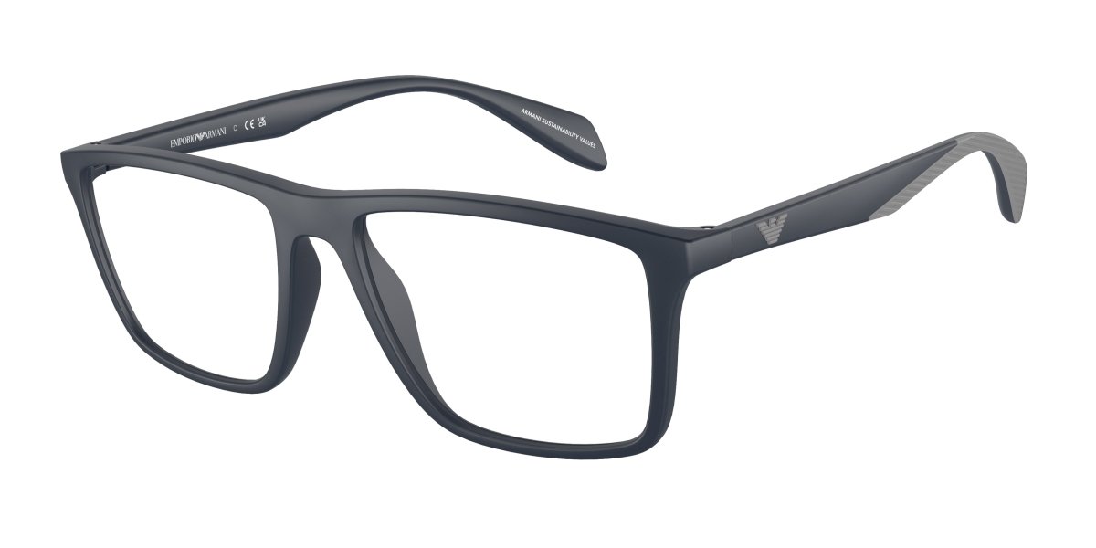 0EA3230 - Emporio Armani - Blue - (Matte Blue 5088) - 53 - 17 - 145 MM - Ardor Eyewear 8056597945776