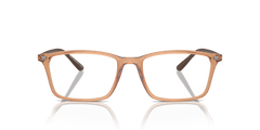 0EA3237 - Emporio Armani - Brown - (Shiny Transparent Brown 6110) - 53 - 18 - 145 MM - Ardor Eyewear 8056262035955