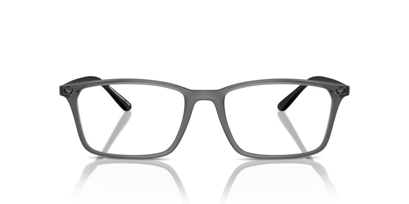 0EA3237 - Emporio Armani - Grey - (Shiny Transparent Black 6106) - 53 - 18 - 145 MM - Ardor Eyewear 8056262035870