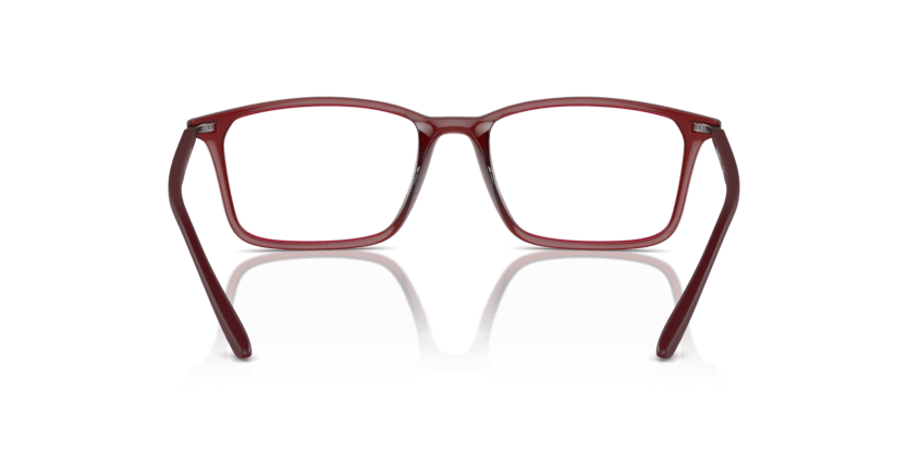 0EA3237 - Emporio Armani - Red - (Shiny Transparent Bordeaux 6109) - 53 - 18 - 145 MM - Ardor Eyewear 8056262035931