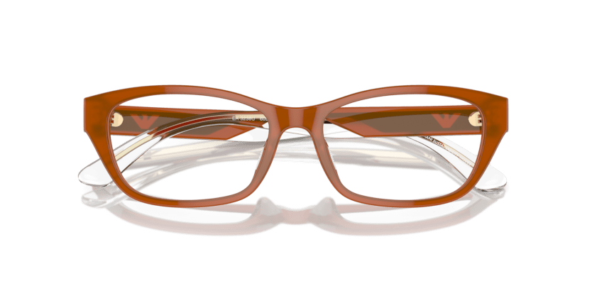 0EA3238U - Emporio Armani - Orange - (Shiny Opaline Orange 6097) - 52 - 16 - 140 MM - Ardor Eyewear 8056262035030