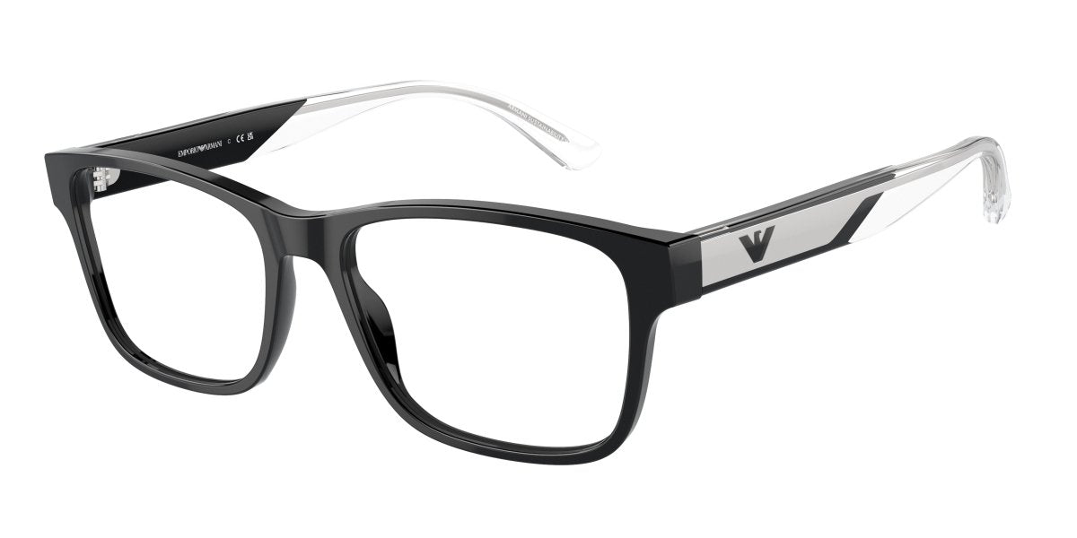 0EA3239 - Emporio Armani - Black - (Black 5017) - 53 - 17 - 145 MM - Ardor Eyewear 8056262034583