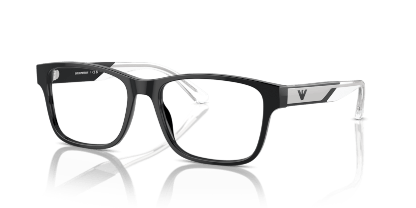 0EA3239 - Emporio Armani - Black - (Black 5017) - 53 - 17 - 145 MM - Ardor Eyewear 8056262034583