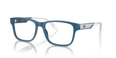 0EA3239 - Emporio Armani - Blue - (Shiny Opaline Blue 6092) - 53 - 17 - 145 MM - Ardor Eyewear 8056262034606