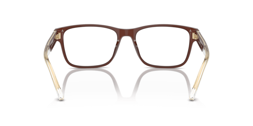 0EA3239 - Emporio Armani - Brown - (Shiny Opaline Brown 6095) - 53 - 17 - 145 MM - Ardor Eyewear 8056262034668