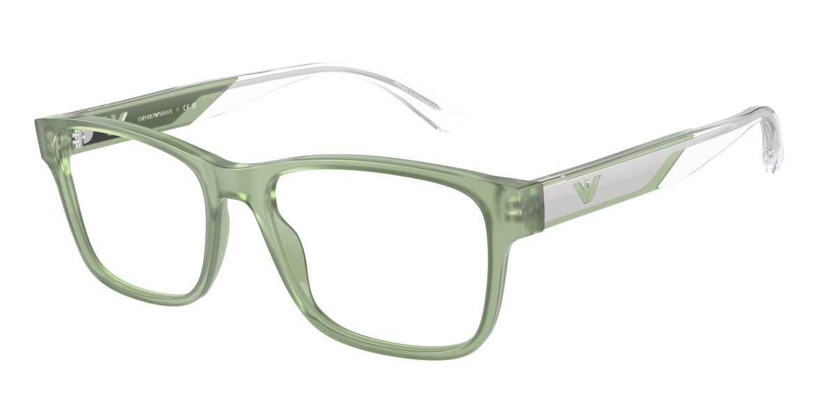 0EA3239 - Emporio Armani - Green - (Shiny Opaline Green 6094) - 53 - 17 - 145 MM - Ardor Eyewear 8056262034644