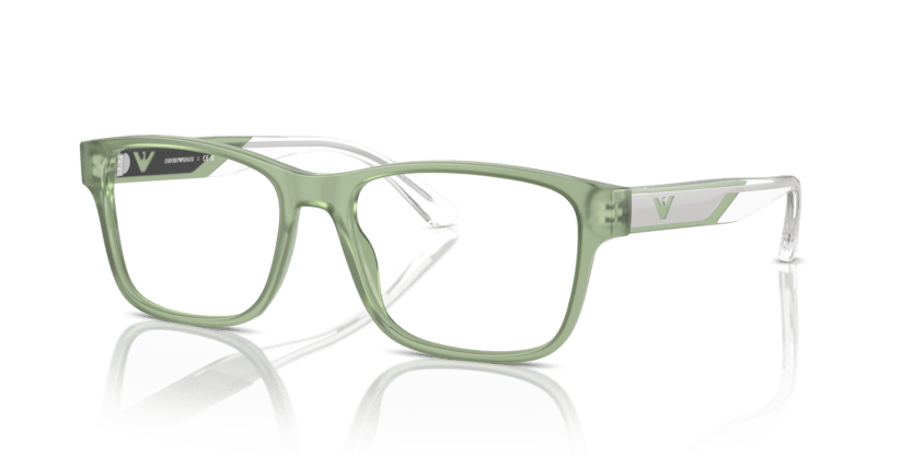 0EA3239 - Emporio Armani - Green - (Shiny Opaline Green 6094) - 53 - 17 - 145 MM - Ardor Eyewear 8056262034644