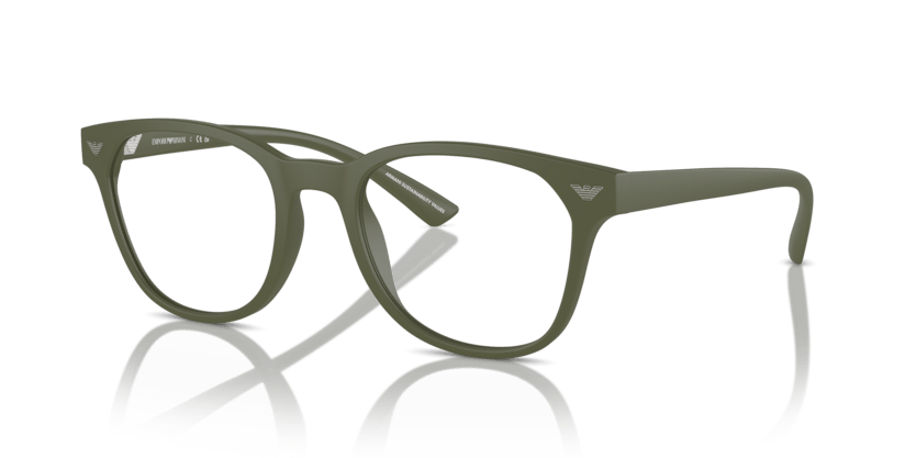 0EA3240U - Emporio Armani - Green - (Matte Green 6099) - 50 - 20 - 145 MM - Ardor Eyewear 8056262035115