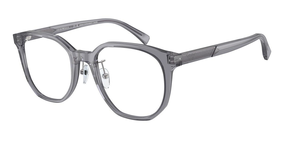 0EA3241D - Emporio Armani - Grey - (Shiny Transparent Grey 5029) - 52 - 20 - 145 MM - Ardor Eyewear 8056262076958