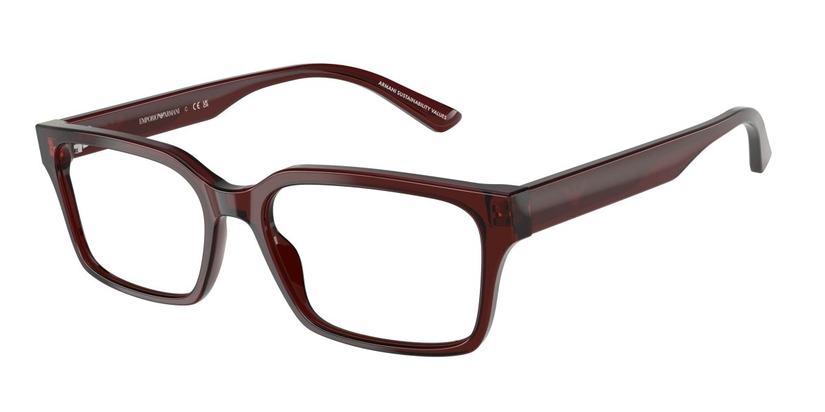 0EA3244 - Emporio Armani - Brown - (Transparent Brown 6174) - 53 - 17 - 145 MM - Ardor Eyewear 8056262233900