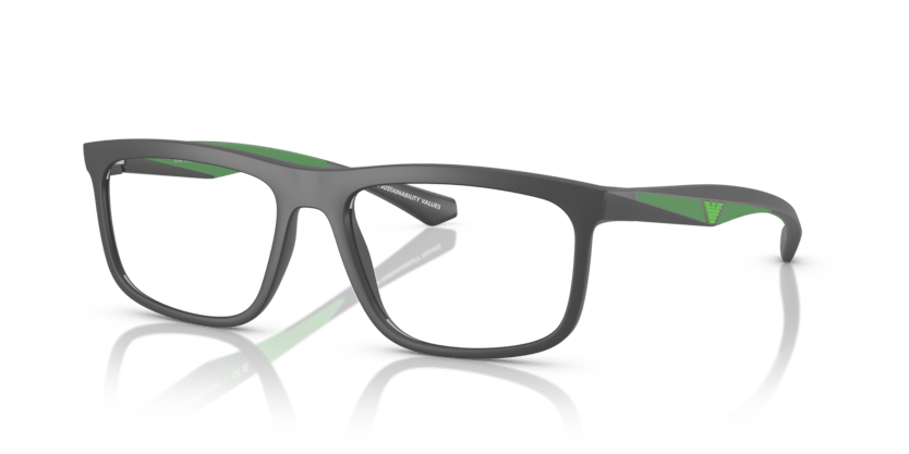 0EA3246 - Emporio Armani - Grey - (Matte Grey 6188) - 53 - 17 - 145 MM - Ardor Eyewear 8056262234464