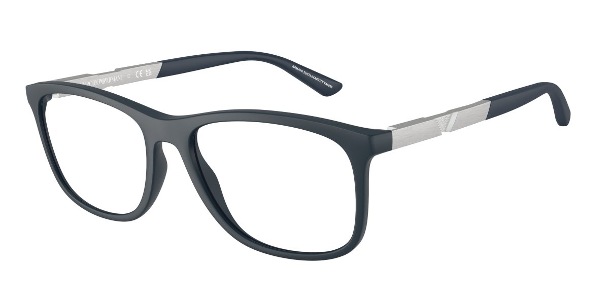 0EA3247 - Emporio Armani - Blue - (Matte Dark Blue 6189) - 53 - 17 - 145 MM - Ardor Eyewear 8056262236697