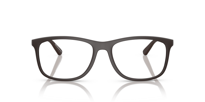 0EA3247 - Emporio Armani - Brown - (Matte Dark Brown 6186) - 53 - 17 - 145 MM - Ardor Eyewear 8056262236673