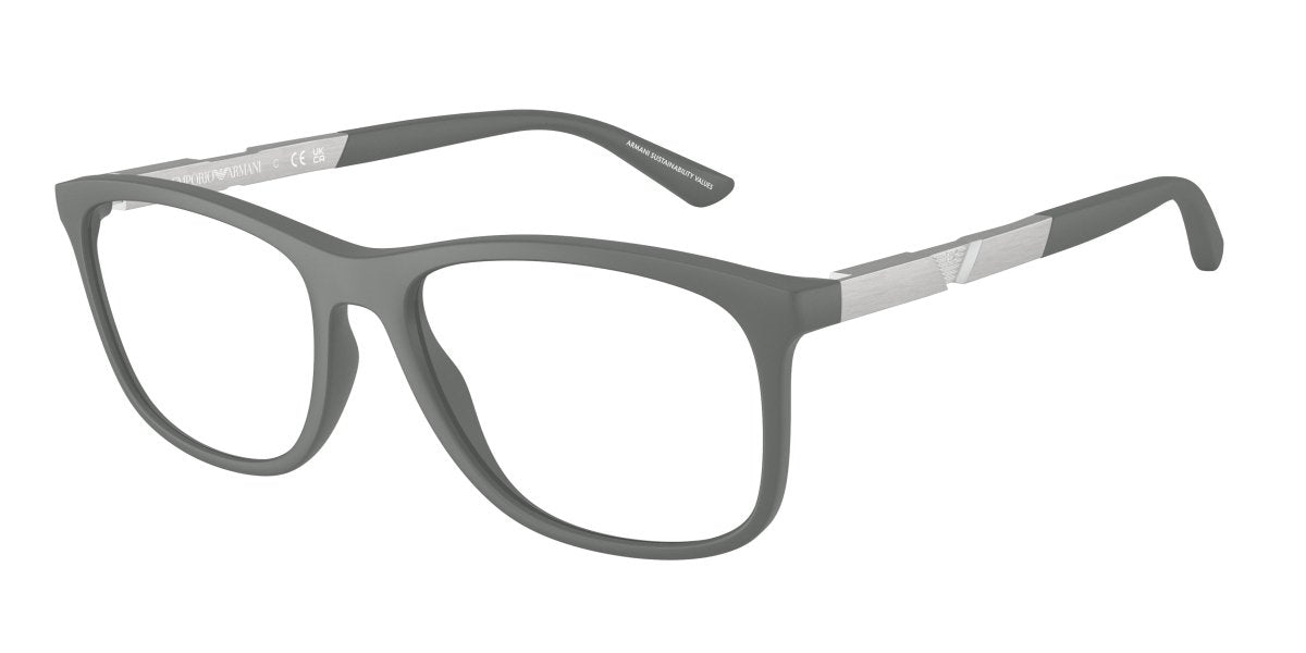 0EA3247 - Emporio Armani - Grey - (Matte Grey 6205) - 53 - 17 - 145 MM - Ardor Eyewear 8056262236734