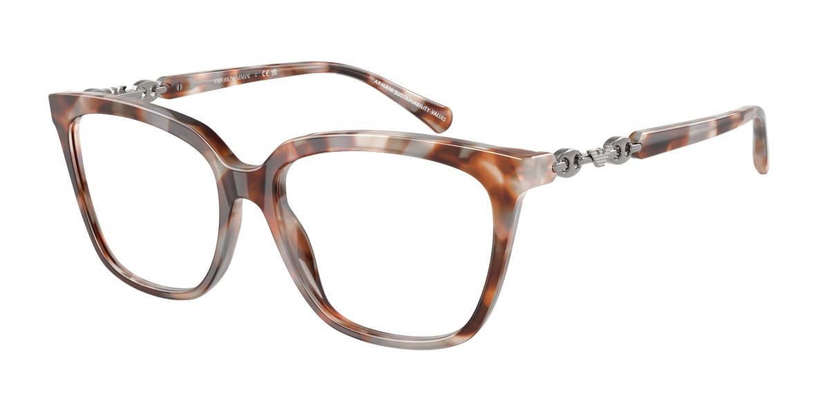 0EA3248 - Emporio Armani - Tortoise - (Shiny Havana Grey 6195) - 53 - 16 - 140 MM - Ardor Eyewear 8056262242926