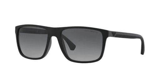 0EA4033 - Emporio Armani - (Rubber Black & Grey) Gradient Grey Polarized Polarized - 56 - 17 - 140 MM - Ardor Eyewear 8053672281286