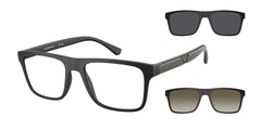 0EA4115 - Emporio Armani - Black - (Matte Black 58531W) - 54 - 18 - 145 MM - Ardor Eyewear 8056597224550