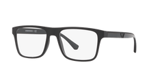 0EA4115 - Emporio Armani - (Matte Black) Clear - 52 - 18 - 145 MM - Ardor Eyewear 8056597454995