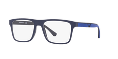 0EA4115 - Emporio Armani - (Matte Dark Blue) Clear - 54 - 18 - 145 MM - Ardor Eyewear 8056597014588