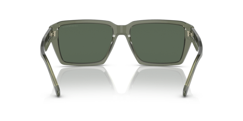 0EA4186 - Emporio Armani - (Shiny Transparent Green) Dark Green - 58 - 17 - 145 MM - Ardor Eyewear 8056597765213