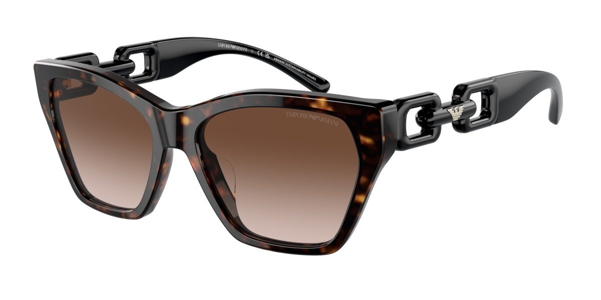 0EA4203U - Emporio Armani - (Shiny Havana) Gradient Brown - 55 - 17 - 140 MM - Ardor Eyewear 8056597819626