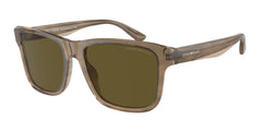 0EA4208 - Emporio Armani - (Shiny Green/Top Brown) Dark Brown - 56 - 18 - 145 MM - Ardor Eyewear 8056597948166