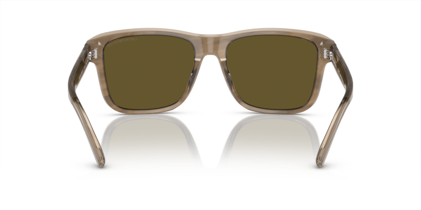 0EA4208 - Emporio Armani - (Shiny Green/Top Brown) Dark Brown - 56 - 18 - 145 MM - Ardor Eyewear 8056597948166