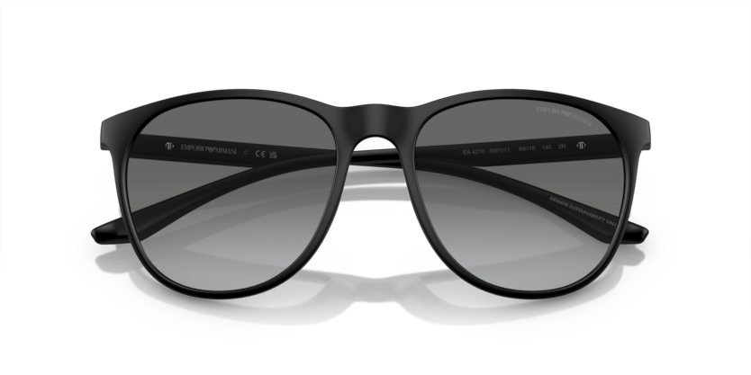 0EA4210 - Emporio Armani - (Matte Black) Gradient Grey - 56 - 18 - 145 MM - Ardor Eyewear 8056597944793