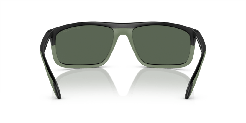 0EA4212U - Emporio Armani - (Matte Black/Rubber Green) Dark Green - 64 - 17 - 130 MM - Ardor Eyewear 8056597946377