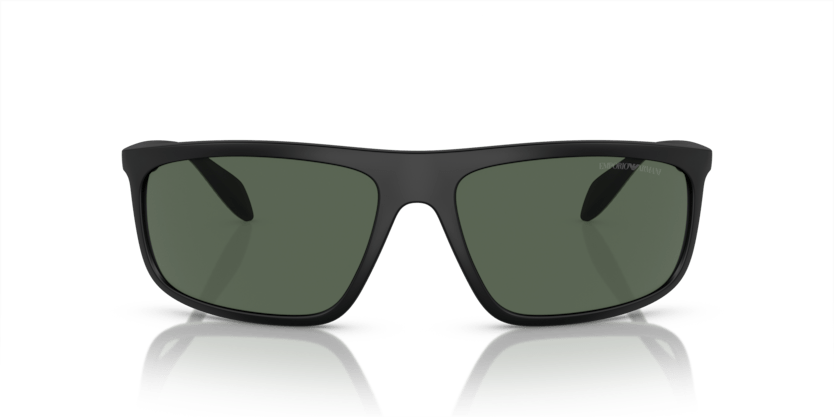 0EA4212U - Emporio Armani - (Matte Black/Rubber Green) Dark Green - 64 - 17 - 130 MM - Ardor Eyewear 8056597946377