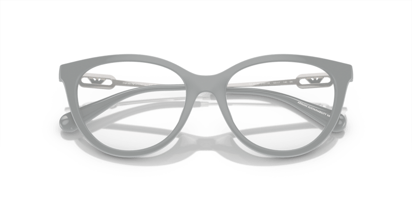 0EA4213U - Emporio Armani - (Shiny Grey) Clear - 53 - 17 - 140 MM - Ardor Eyewear 8056597951579