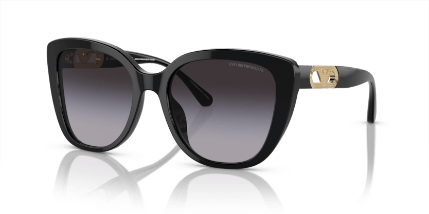 0EA4214U - Emporio Armani - (Shiny Black) Gradient Grey - 54 - 18 - 140 MM - Ardor Eyewear 8056597968119