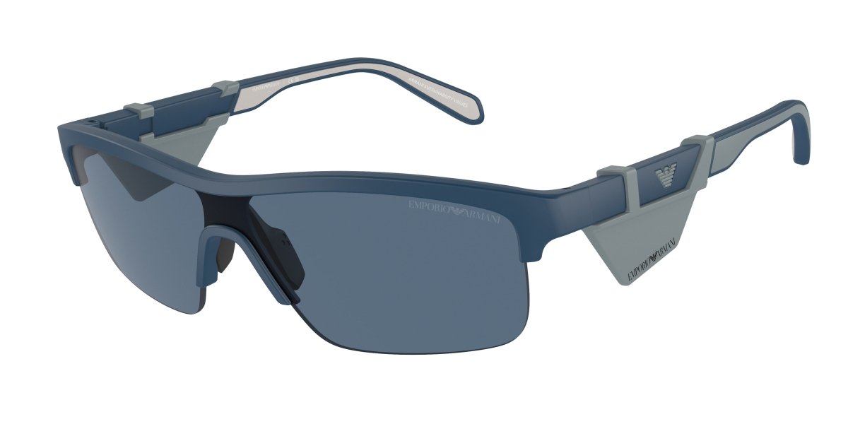 0EA4218 - Emporio Armani - (Matte Blue) Dark Blue - 35 - 135 - 145 MM - Ardor Eyewear 8056262035535